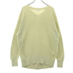 PLST プラステ 長袖 ネック セーター M アイボリー レディース 古着