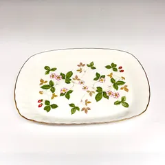 ✨美品✨WEDGWOOD ワイルドストロベリー 　スパイラルトレイ