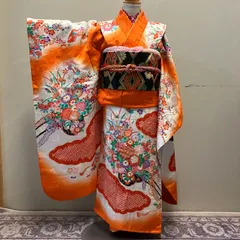 七五三7歳‼️着物新品未使用タグつき 一番人気ロイヤルBlue‼️作り帯楽々 七五三 7歳女児用 作り帯 No.ZM-5018-20のレンタル｜きもの365
