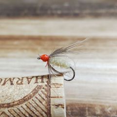 ■ELK■　ソフトハックル　ヘンサドル　イエロー　4本　完成品フライ　テンカラ　フライフィッシング