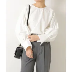 Spick & Span コットンナイロンオープンカフスブラウス【☆美品】