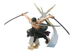 피규아츠 ZERO ONE PIECE 로로노아 졸로 -Battle Ver. 연옥귀 베기- 약 170mm ABS&PVC제 도장이 끝난 완성품 피규어(중고품)