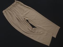 URBAN RESEARCH DOORS アーバンリサーチドアーズ ワイド パンツ sizeONE/ベージュ ■■ レディース