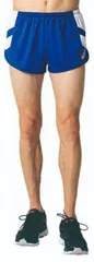 asics アシックス RUNNING PANT ASICS BLUE M 2091A125 401 | スポーツ スポーツウェア 陸上競技 ランニングパンツ ショートパンツ ランパン ズボン ボトムス メンズ Ｍ’Ｓ スポーツ用品 ワンポイント ロゴ