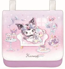 クラ【送料無料】【サンリオキャラクターズ】ショルダー付きポシェットポケット【ティータイム】【クロミ】【ポーチ】【ケース】【小物入れ】【かばん】【カバン】【バッグ】【鞄】【斜め掛け】【ショルダー】【収納】【子供】【キッズ】【雑貨】【グッズ】【かわいい】