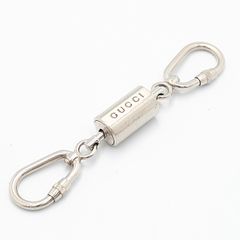 希少】グッチ カラビナ キーホルダー ダブル スクリューロック 