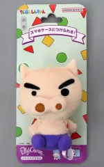 【中古】キーホルダー ぶりぶりざえもん PlayCharm 「クレヨンしんちゃん」