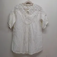 レディース レース ブラウス 100 サイズ 夏 6912