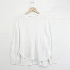 ◇ OPAQUE.CLIP オペークドットクリップ 長袖 トレーナー サイズL オフホワイト レディース E  【1303240027448】