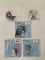 一番くじ Re:ゼロから始める異世界生活 ～冬に舞い降りた少女たち～ F賞 雪の中ver. アクリルスタンド 5種セット リゼロ アクスタ