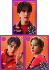 【中古】クリアファイル ヨンフン＆ニュー＆エリック(THE BOYZ) A4クリアファイル3枚セット 「Delicious」 リリース記念 ローソンオリジナルグッズ