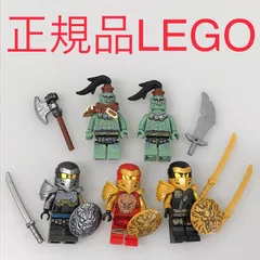 正規品 中古 LEGO レゴ ニンジャゴー  ミニフィグ　5個　まとめ売り　おまけ付き NP-200 ※NINJAGO　忍者　カイ　ニャー　コール　モー　マート　71720 465