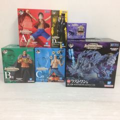 一番くじ ワンピース フィギュア The Greatest Battle 偉大なる航路へ A賞～E賞、ラストワン賞 6個セット ※外箱ダメージあり 未開封品 smop086863
