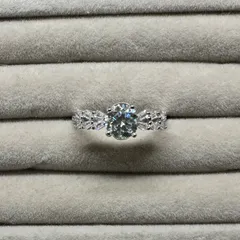 モアサナイト　リング　6