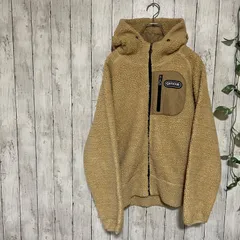 Luna’s clothea OUTDOOR アウトドア【L】長袖 ボア フリースジャケット フーディ ジャンバー メンズ 防寒着 ベージュ