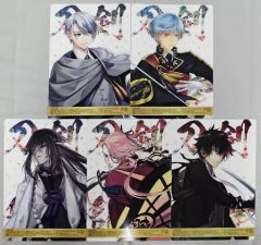 刀剣乱舞 ファミマ クリアポスター 5周年 一期一振 薬研藤四郎 2枚