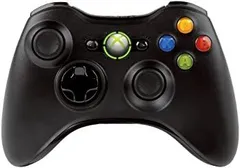 【中古】(非常に良い)Xbox 360 ワイヤレス コントローラー (リキッド ブラック)