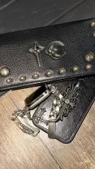 THUG CLUB LEATHER PUFFERJACKET サグクラブ ダウン ☆関税/送料込☆THUG CLUB☆Leather Puffer Jacket☆ (Thug Club
