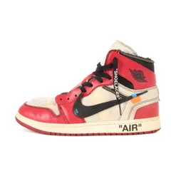 OFF-WHITE オフホワイト サイズ:US8(26.0cm) | NIKE THE 10 : AIR JORDAN 1 CHICAGO (AA3834-101) | ナイキ エアジョーダン シカゴ | ホワイト / ブラック / バーシティレッド【中古】