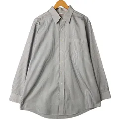 古着 ブルックスブラザーズ Brooks Brothers 346 長袖 コットンストライプシャツ メンズXL相当/eaa547006