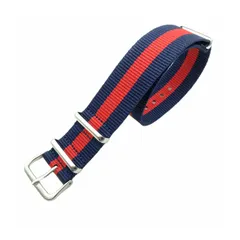 ピンバックル ナイロンウォッチストラップ 　ウォッチストラップ　 編み込みナイロンリストバンド 　ウォッチストラップ　 腕時計アクセサリー