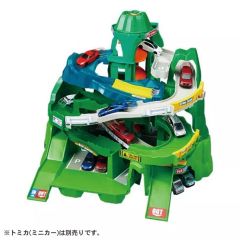 ダブルアクショントミカビル＋やまのぼりドライブ＋トミカ、カーズ