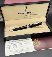 DELTA ボールペン オロビアンココラボ コンパーニョ ブラック 未使用 猫のペン屋のサムネイル