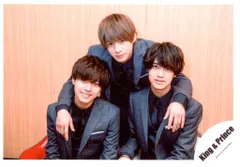 King&Prince 18年 First Concert 平野紫耀/永瀬廉/髙橋海人 公式写真 *1枚