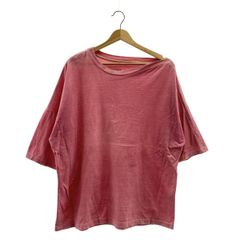 amachi. 植物刺繍 Tシャツ サイズ5 ブラック 日本製 コットン100 