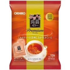 ぷるんと蒟蒻ゼリー プレミアム ミルクティー 6個入 こんにゃく 群馬県産蒟蒻粉 ゼリー パウチ