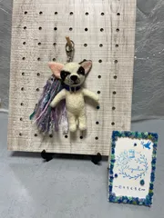 No.15 チャーム 羊毛フェルト　キーホルダー　チワワ　ハンドメイド　犬