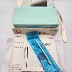 ☆美品☆【任天堂】DS Lite アイスブルー ソフト2本セット