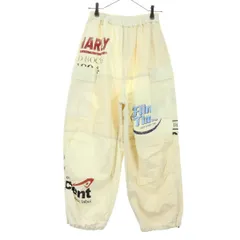 RODEO CROWNS WIDE BOWL ロデオクラウンズワイドボウル プリント カーゴパンツ F アイボリー メンズ 古着