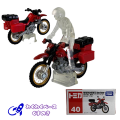 タカラトミー トミカ 廃盤 絶版 40 消防活動二輪車 クイックアタッカー トミカシリーズ No.40 ミニカー 日本車 オートバイ バイク 赤 レッド 3歳以上 モデルバイク