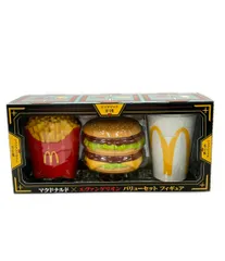 マクドナルド × エヴァンゲリオン 限定フィギュアセット 未開封 新品未開封 袋付き】マクドナルド エヴァンゲリオン バリュー