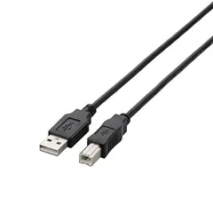 2024年最新】エレコム USB2.0ケーブル(認証品、C-C) U2C-CC10NBKの人気