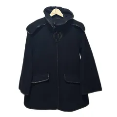 EMPORIOARMANI(エンポリオアルマーニ) コート サイズ40 M レディース - 黒 長袖/ジップアップ/秋/冬
