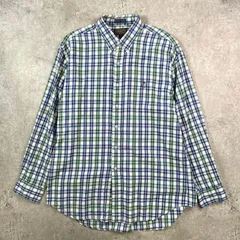 CHAPS Ralph Lauren チャップス ラルフローレン チェックシャツ メンズXL相当 