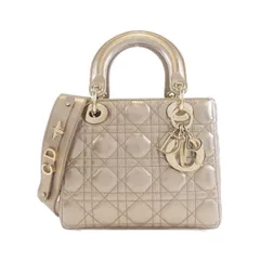【Dior】Lady Dior My ABCDior バッグ スモール ベージュ・中古 ディオール(Dior)ディオール LADY DIOR MY ABCDIOR レディ