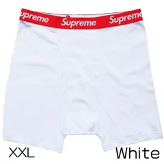 LサイズSupreme Hanes ボクサーパンツ 白黒 ステッカー付き 210.jpg