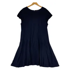 UNTITLED  アンタイトル  Aラインワンピース size44/ネイビー