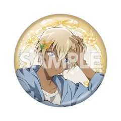 【中古】バッジ・ビンズ 安室透 ちょいデカホロ缶バッジ 花冠-flow in the wind- 「名探偵コナン」