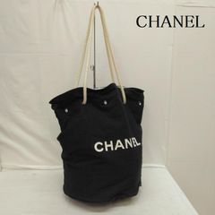 CHANEL ノベルティ黒 トートバッグ キャンバス CHANELノベルティキャンバストートバッグ ブラック - メルカリ