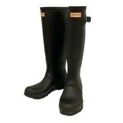 【美品】HUNTER レインブーツ W23499 ブラックUK5 HUNTER ハンター レインブーツ レディース オリジナル トール