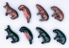 【中古】トレーディングフィギュア 全8種セット 「PUTITTO コビトカバ」のサムネイル