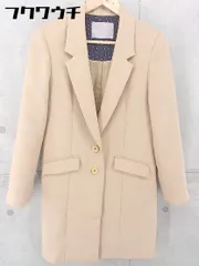 ◇ 31 Sons de mode トランテアン ソン ドゥ モード 長袖 ジャケット コート サイズ38 ベージュ レディース 【中古】 【1103220006308】のサムネイル