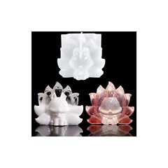 Voyyphixa 九尾の狐 シリコンモールド 1個セット 3D 立体 狐 キツネ 九尾 動物 鏡面仕上げ エポキシ樹脂 uvレンジ 粘土 抜き型 ハンドメイド DIY 石鹸 キャンドル 置物 工芸品 プレゼント 再利用可能(九尾の狐型) 1