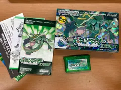 箱付き ポケットモンスター エメラルド ソフト名前あり ★ ゲームボーイアドバンス