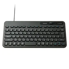 有線ミニキーボード ELECOM エレコム TK-CM10UMKBK 【佐川急便にて5営業日以内発送】