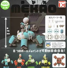 カプセルキッドシリーズ めかお 全4種セット